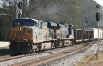 CSX 5366 and 3 pound past the signals